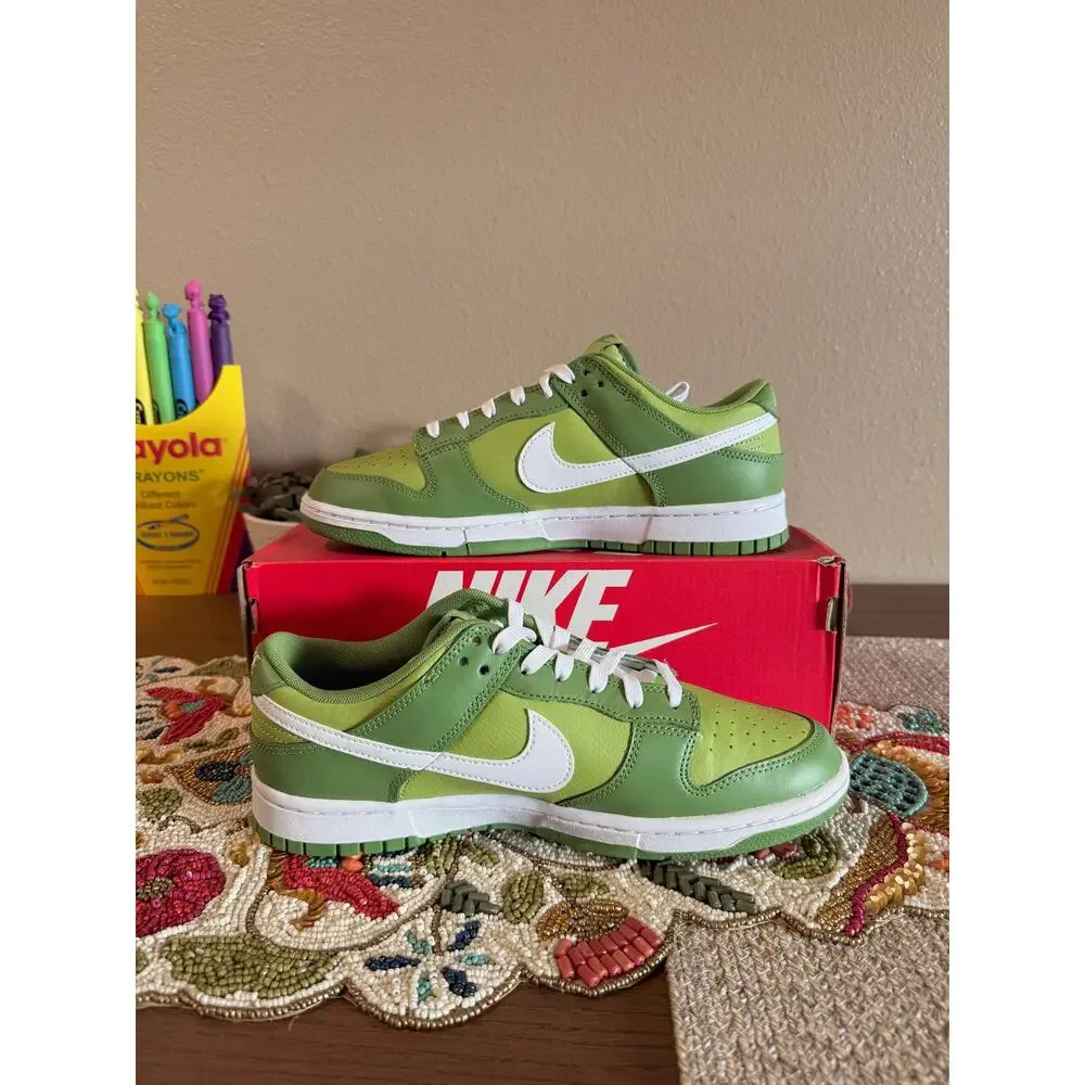 Nike Dunk Low Retro Chlorophyll White Vivid Green Oil Matcha Gorge SB DJ6188 300